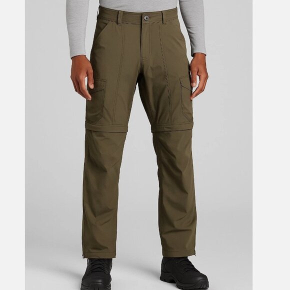 Kuhl Green Renegade Convertible Stealth Zip Off Men's Pants 38 x 30 - Picture 1 of 11